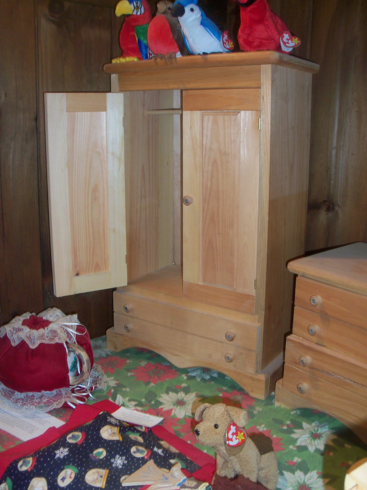 Wooden Toy and Gift News Wooden Furniture for 18" Dolls