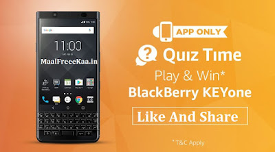 Win BlackBerry KEYone Smartphone