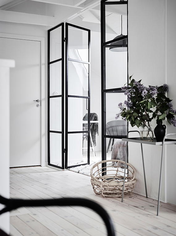 Black metal frame french door divider My Paradissi Bloglovin’