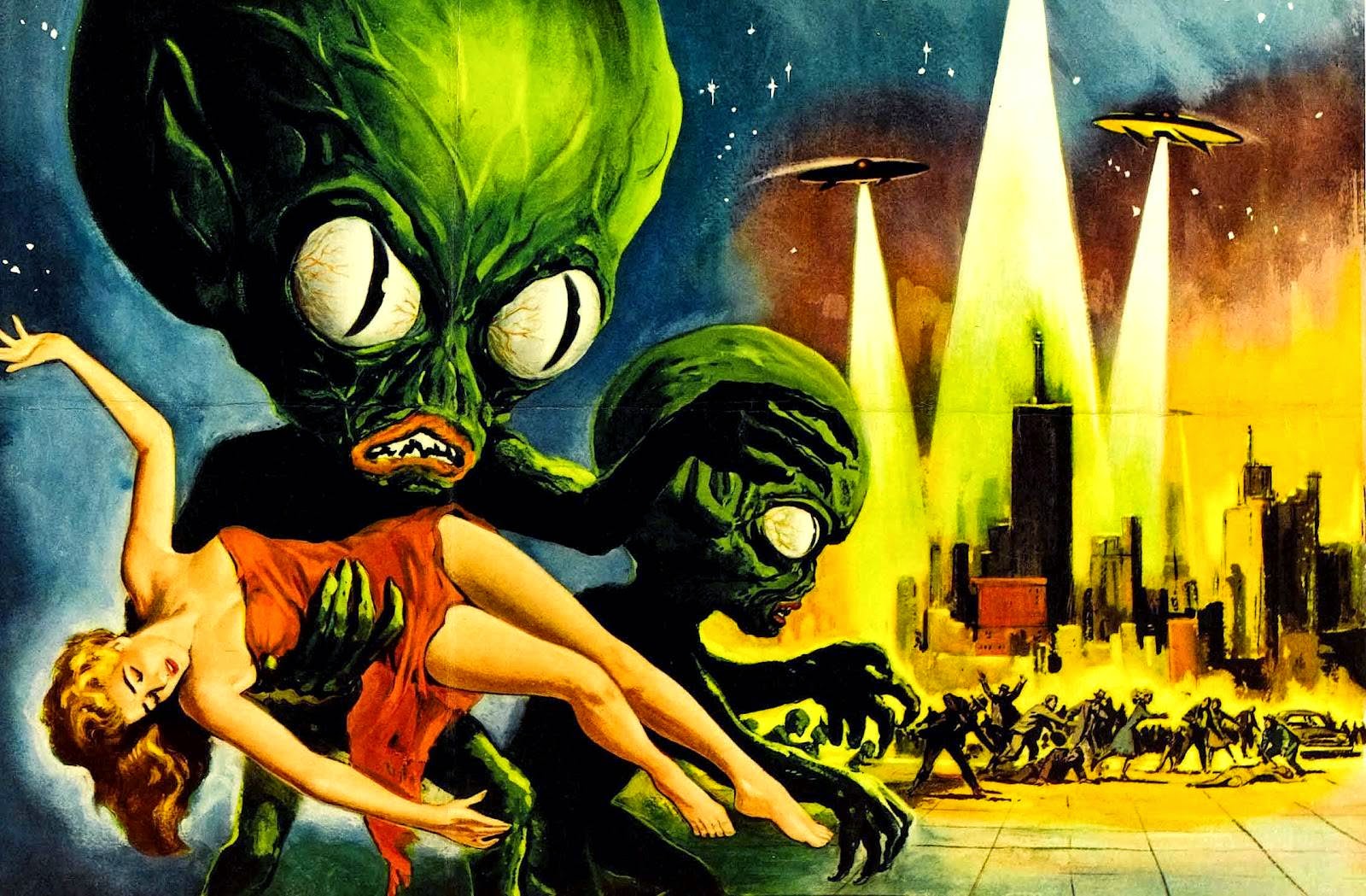 Revenge of the Spacemen, Invasion of the Saucermen, and Horror Blogger Die!