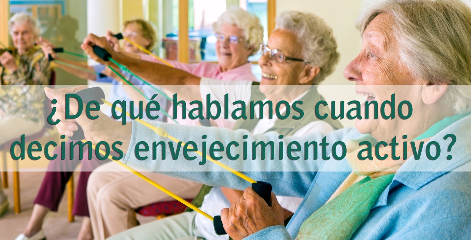 DIARIO DE GERIATRIA GUIA ¿De qué hablamos cuando decimos