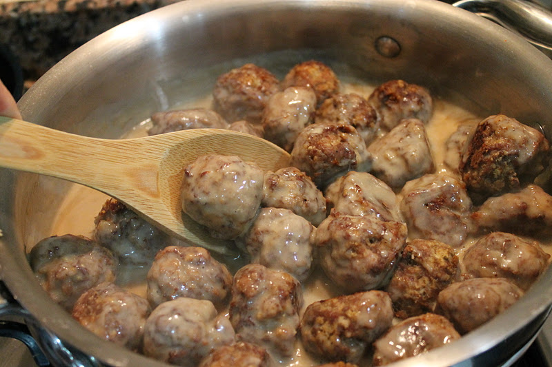 Somethin's Cookin' So Let's Eat Swiss Meatballs