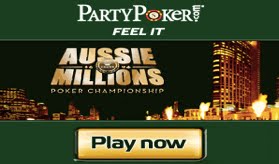 Vão ao Aussie Millions com a PARTY POKER.com