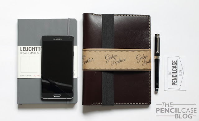 Galen Leather A5 Notebook cover 