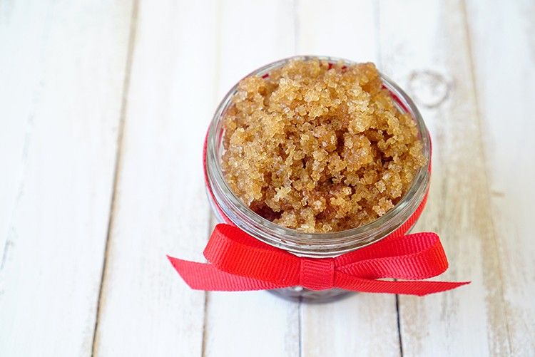 Spiced Apple Cider Sugar Scrub Homemade to Healthy