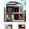 Desain Rumah Minimalis 2 Lantai Ukuran 6x9 M