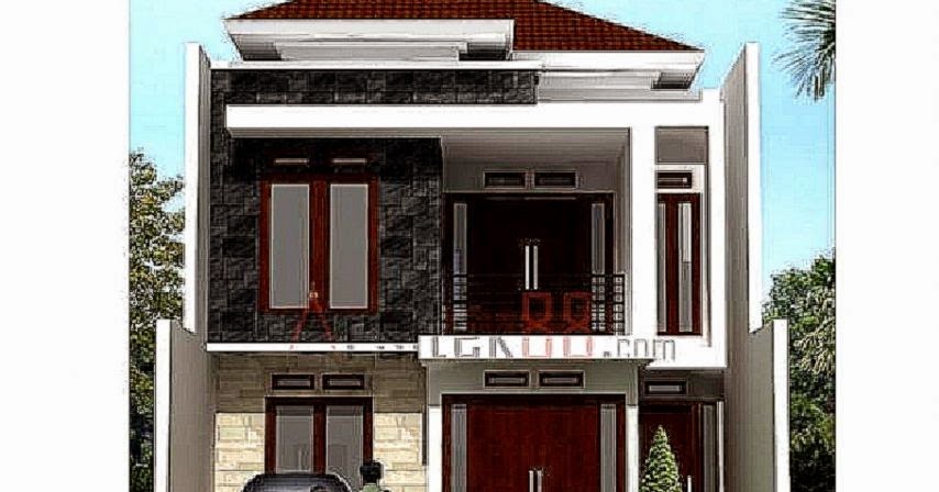 55 Desain Rumah Minimalis 2 Lantai Ukuran 6x9