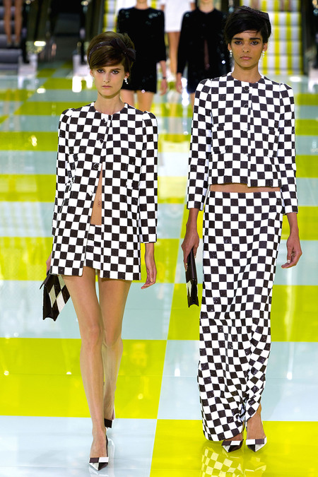 Checkmate #Louis Vuitton's Spring 2013