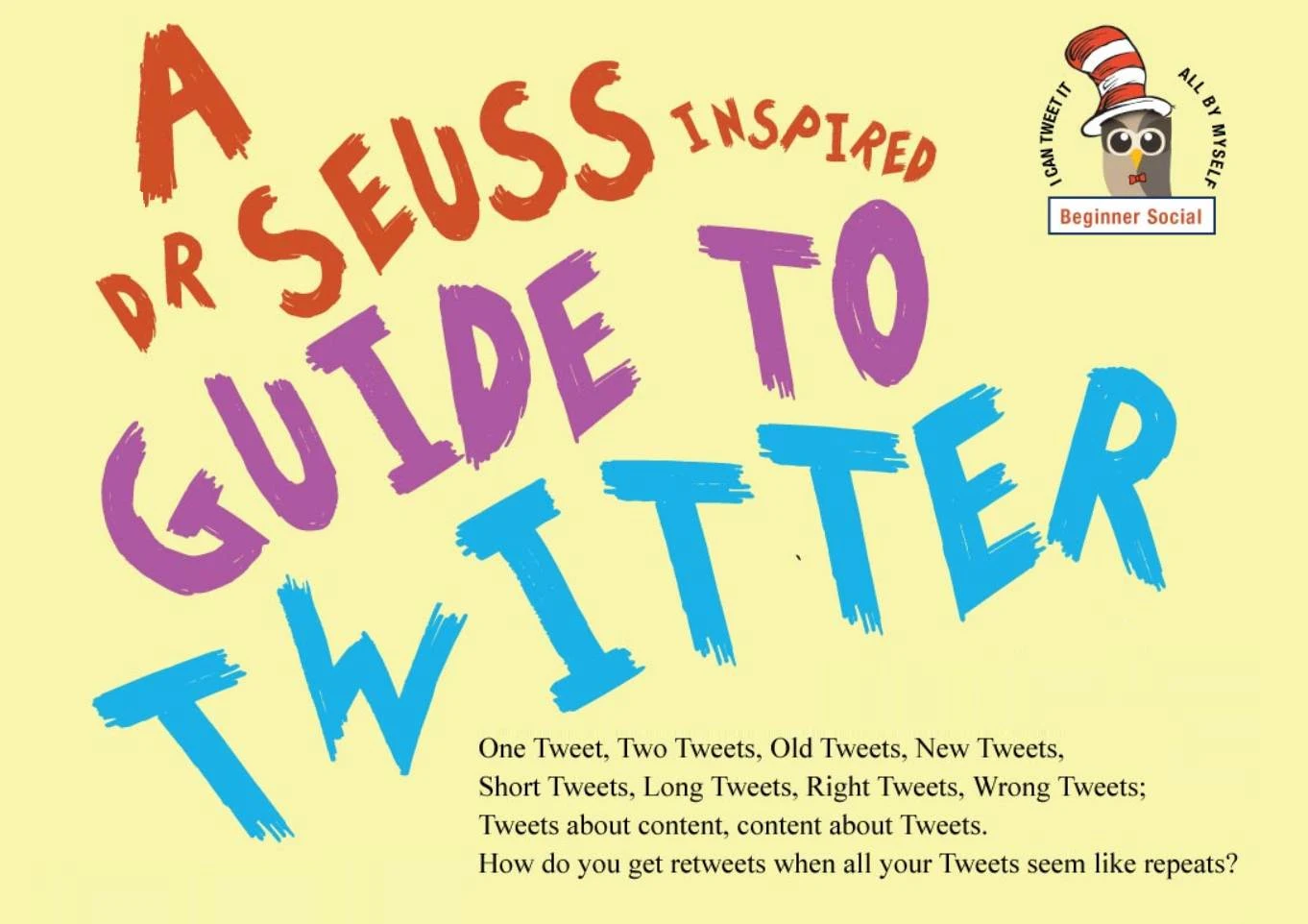 A Dr. Seuss-Inspired Social Media Rhyme - infographic