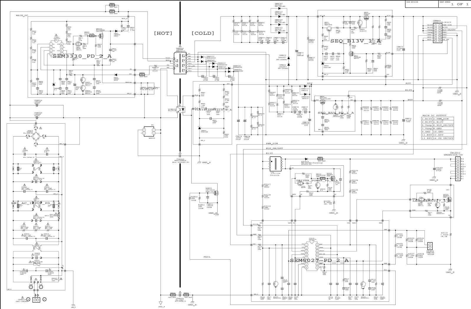 Schematic Diagrams  Lg  Tcl Lcd Tv Smps Schematics