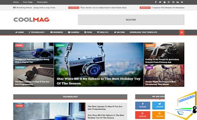 Cool Mag Blogger Template | Download Free Cool Mag Blogger Template
