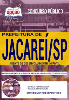 Download Apostila Concurso Prefeitura de Jacareí 2018 PDF