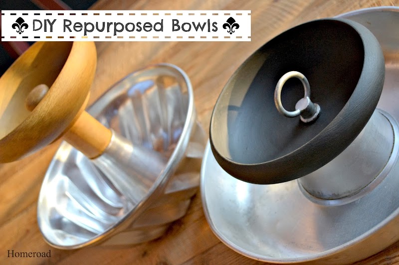 Repurposed Bakeware Bowls
