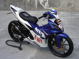 Penulis kali ini ingin membuatkan mengenai  Modifikasi Motor Yamaha Jupiter MX Keren