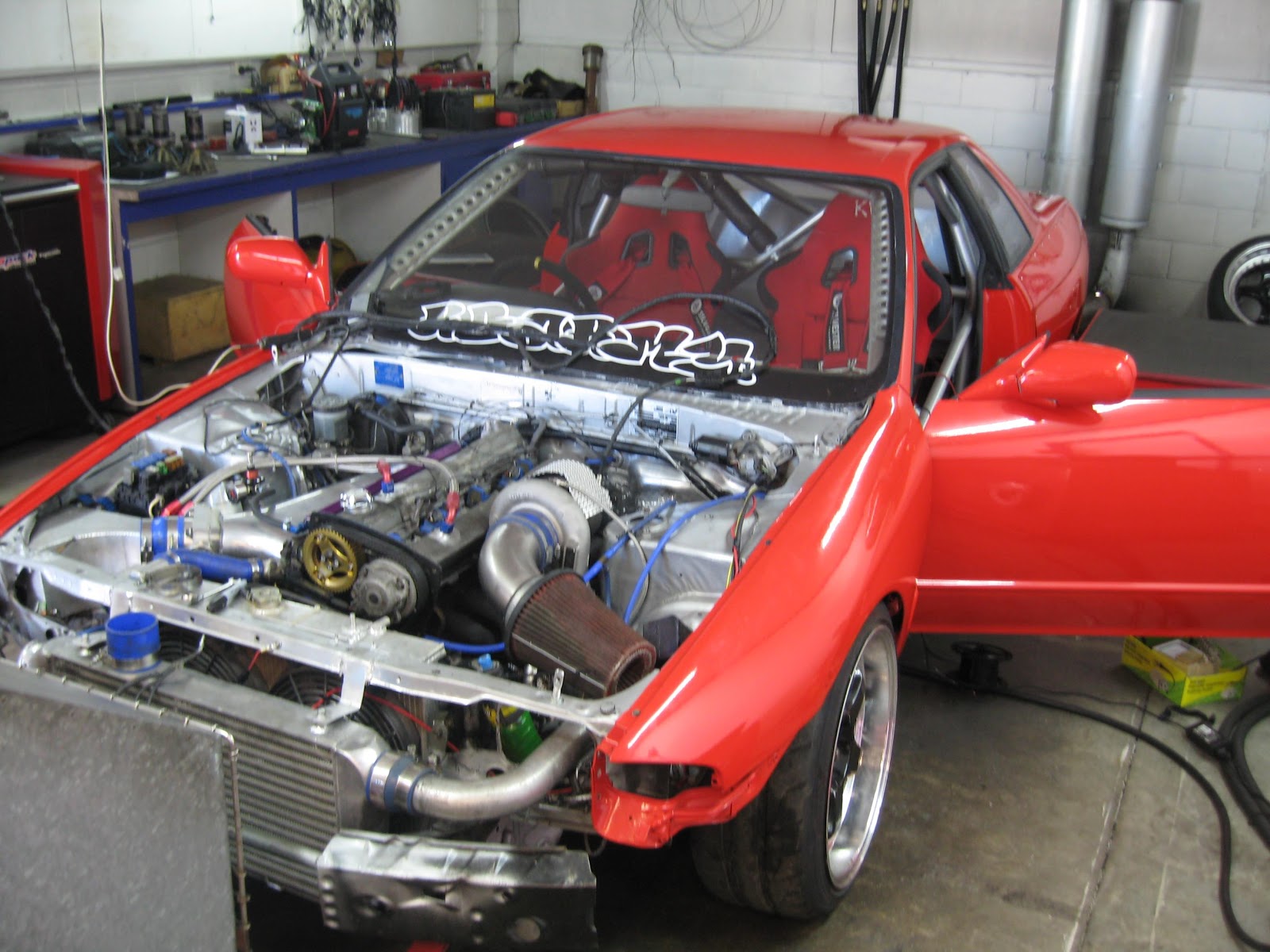 ST Hitec's Tuning Diary: C33 Laurel with RB26 Drift spec!!!!??