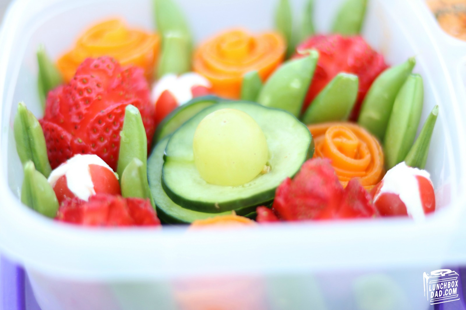 Lunchbox Dad Fun Flower Bouquet School Lunch Idea