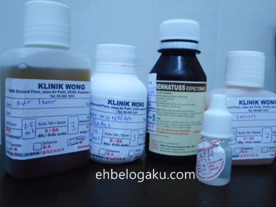 ubat,kanak-kanak,musim sakit,batuk,sakit mata,klinik wong Kuantan