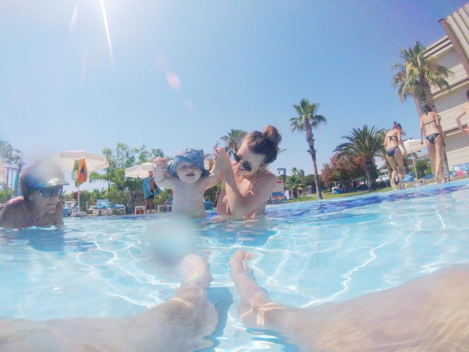 sterilising on holiday