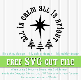 Make it Create...Free Cut Files and Printables: Free Christmas SVG File