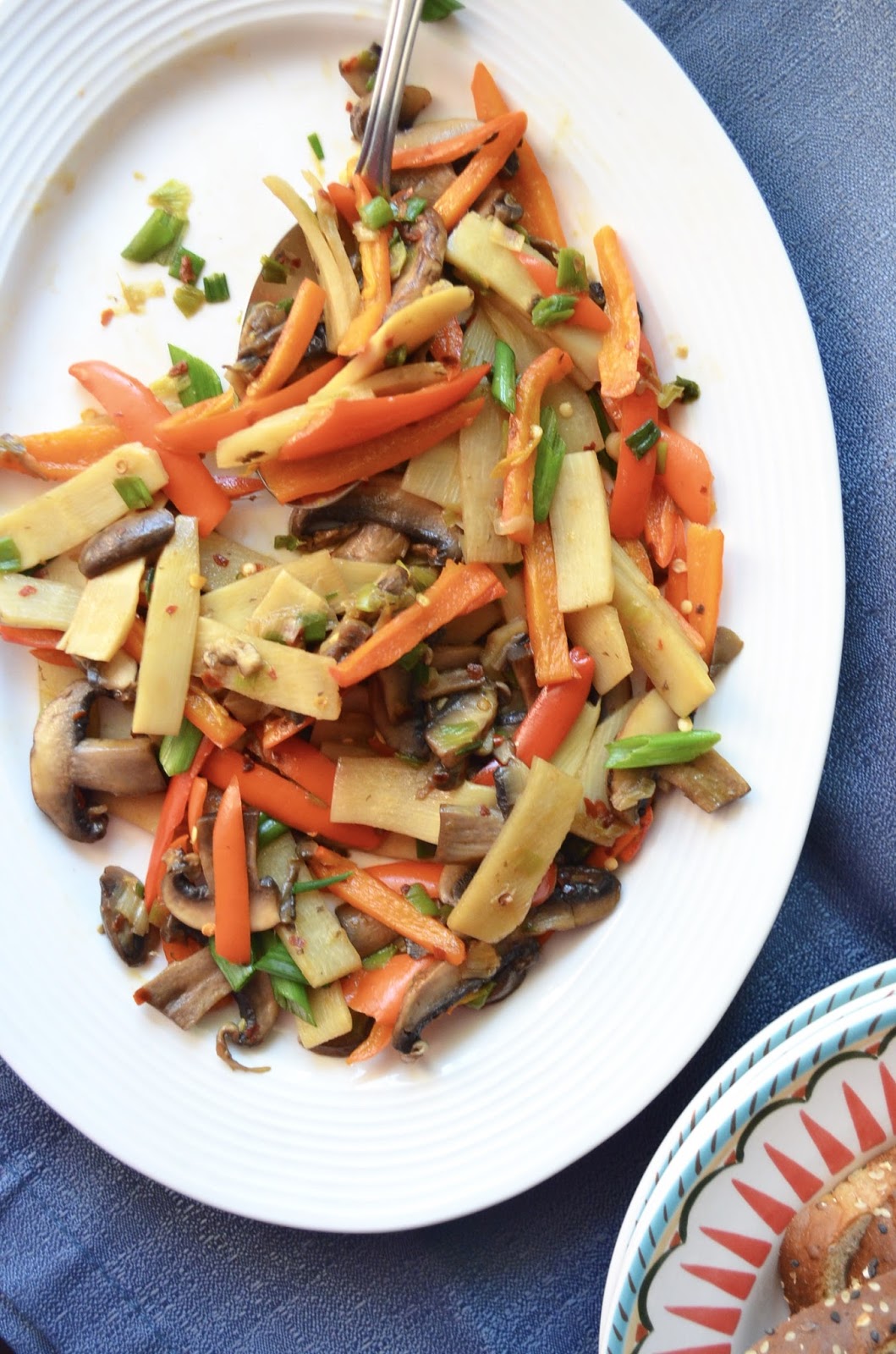 Dishing With Divya Bamboo Shoot Stir Fry
