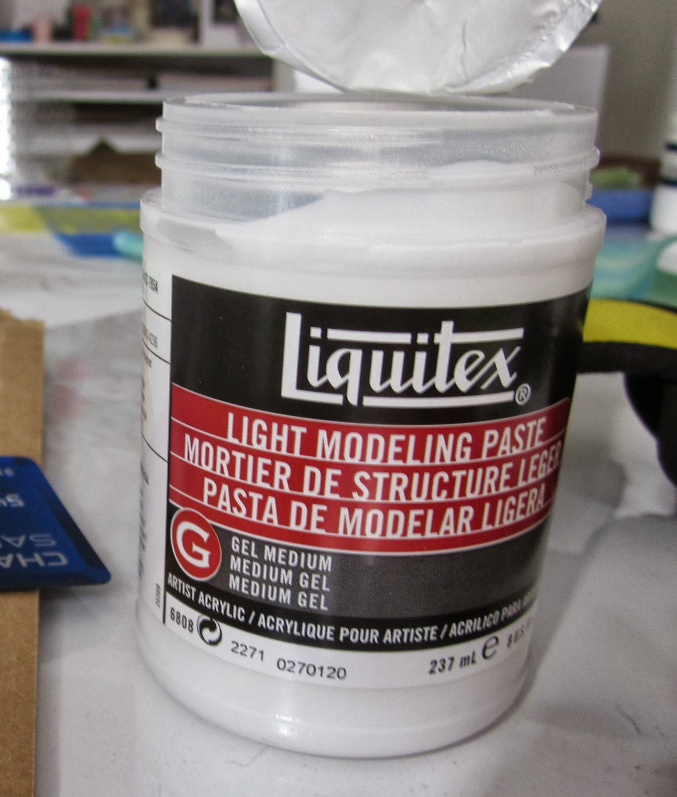 On the Edge Studio Fiber Paste & Modeling Paste Fun