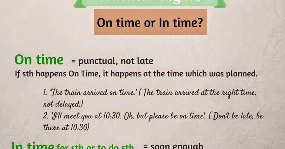 In time in time разница. In time or on time. In on time. Be on time be in time разница. In time or on time.
