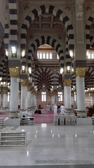 Islamic Beautiful Picture Inside Masjid Nabawi S A W