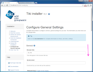Install Tiki Wiki CMS Groupware 15.1 on Windows 7 with XAMPP tutorial 18