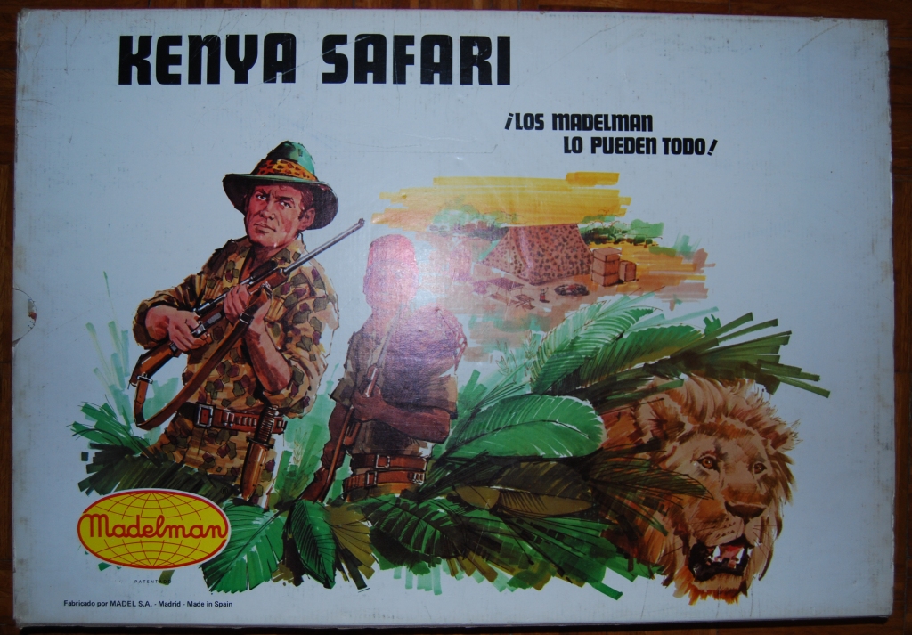 MERCADILLO DE JUGUETES: SUPER EQUIPO MADELMAN KENYA SAFARI