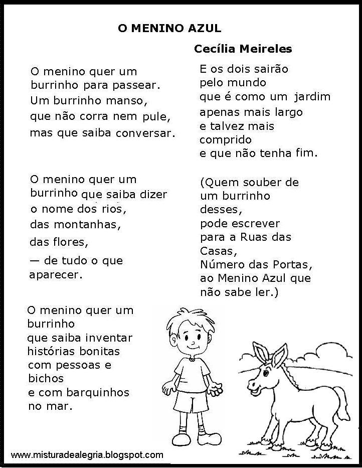 Estudantes 5º ano: Atividades Poemas e poesias