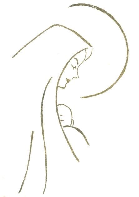 الامومه رسم