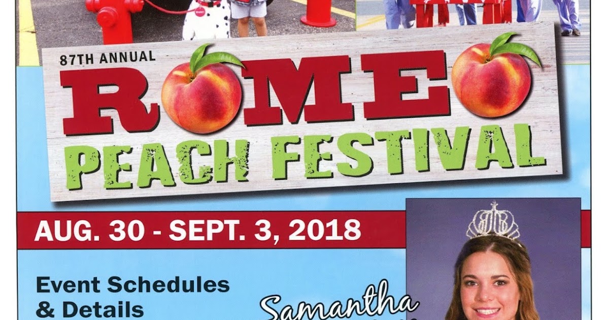 Romeo Community Archives Romeo Peach Festival This Labor Day Weekend