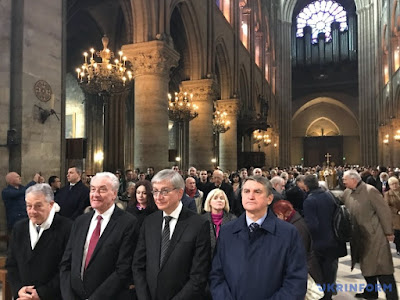 У Соборі Паризької Богоматері молилися за жертв Голодомору
