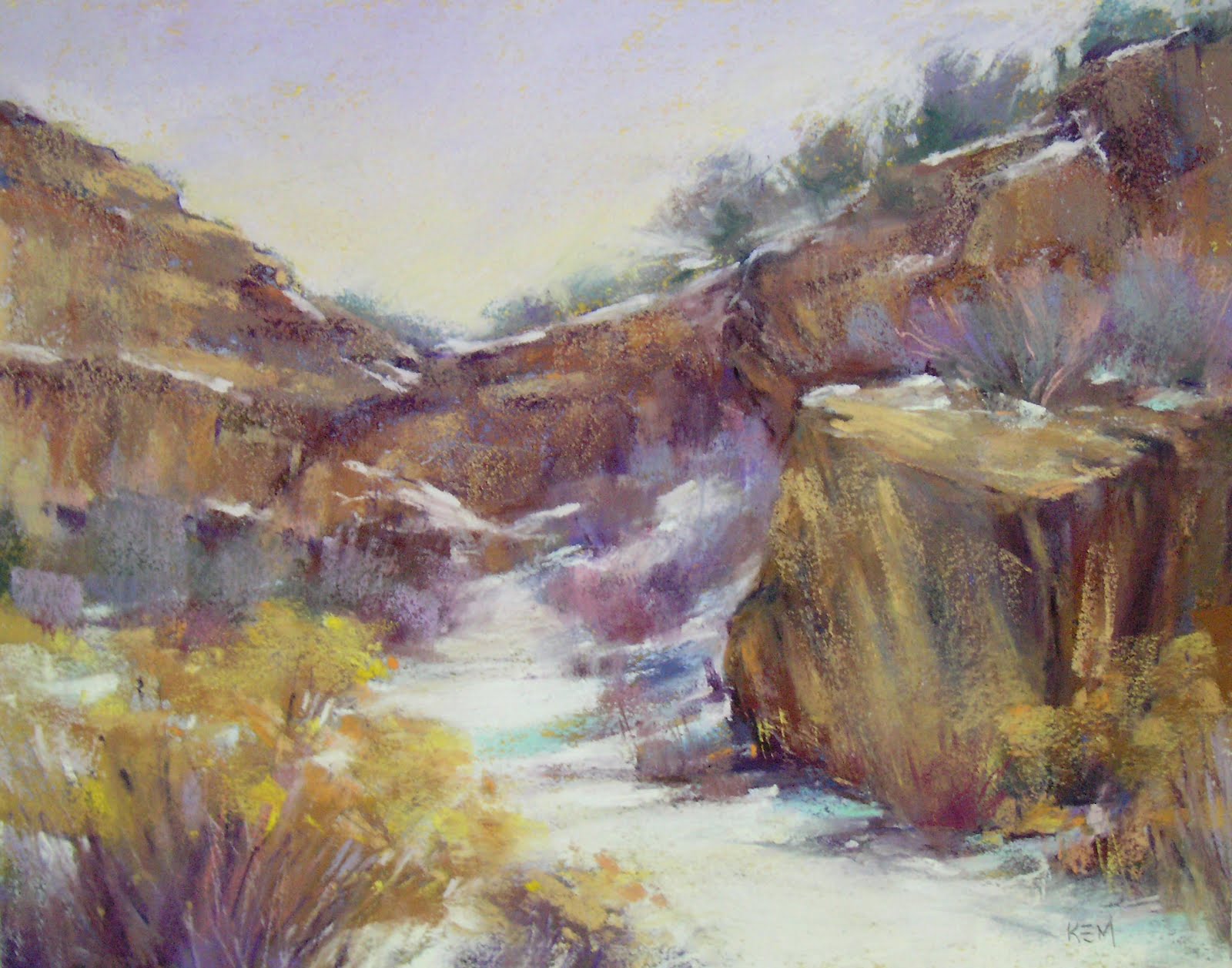 Painting My World An Exciting Choice for Underpainting Colors