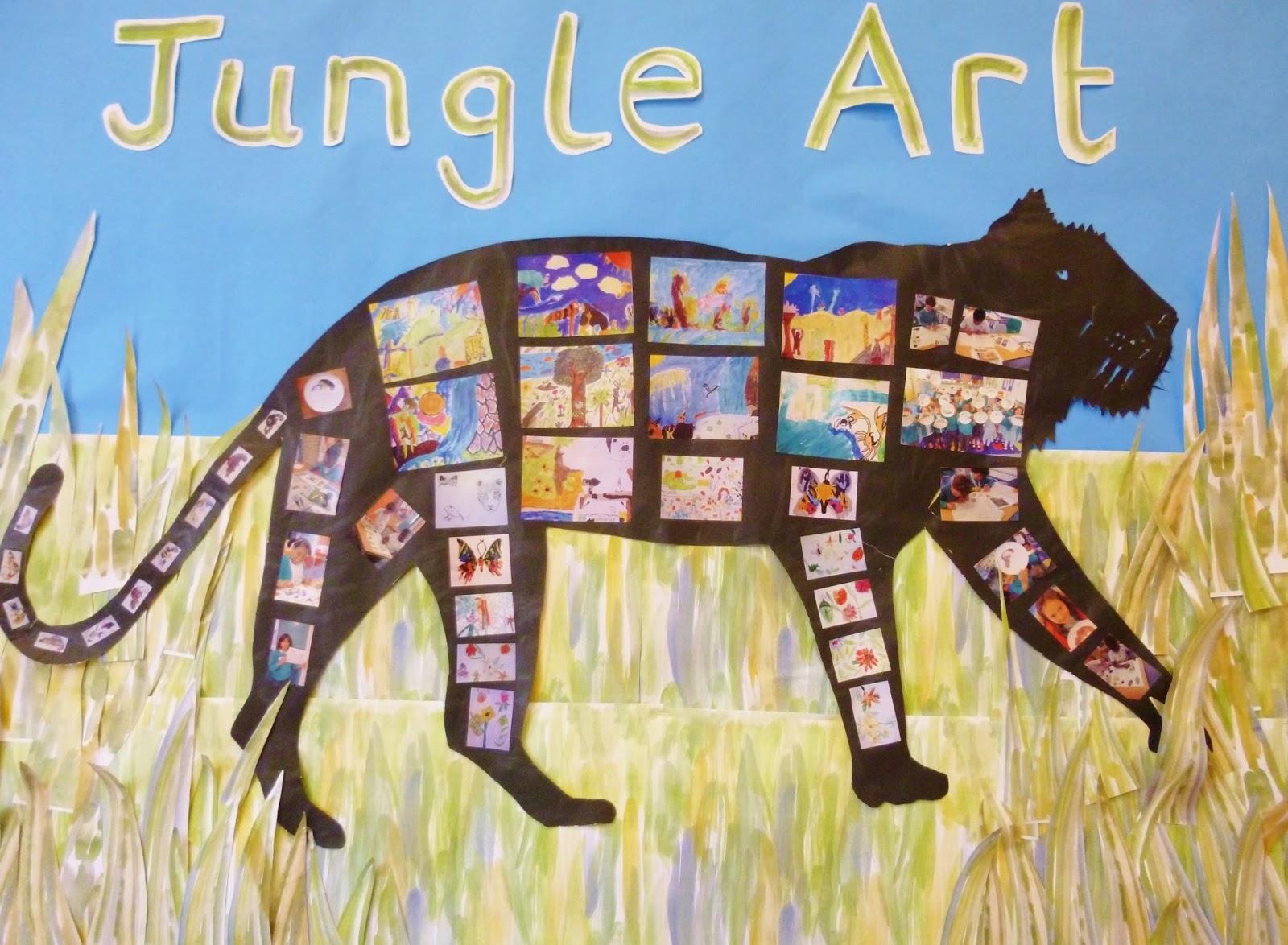 NorthEastArts Jungle Art Display