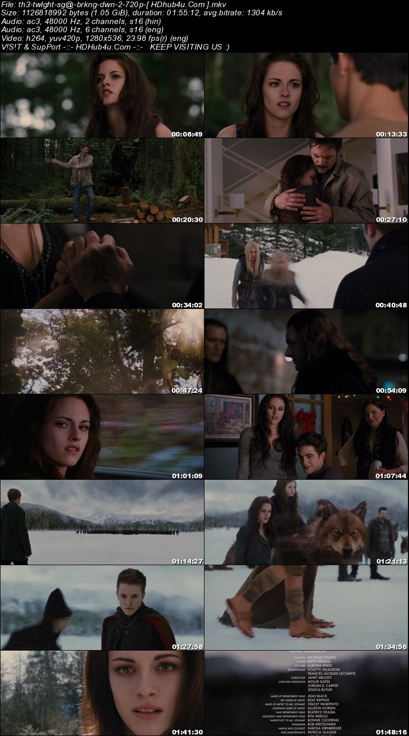 The Twilight Saga Breaking Dawn Part 2 2012 Hindi Dual Audio 720p BRRip 1GB Download