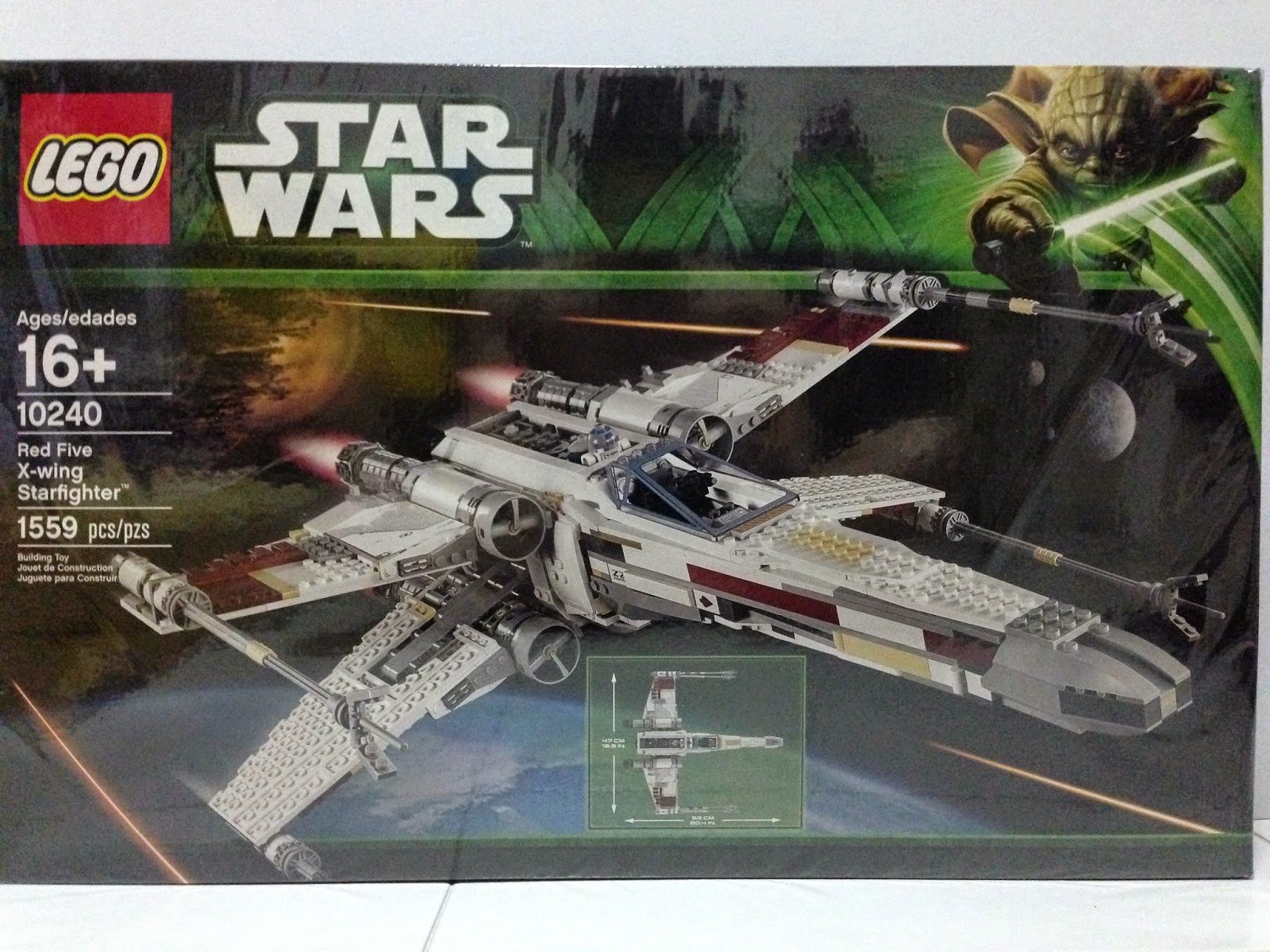 spise præmedicinering Ensomhed The Marriage of LEGO and Star Wars: Review: 10240 UCS Red Five X-Wing  Starfighter