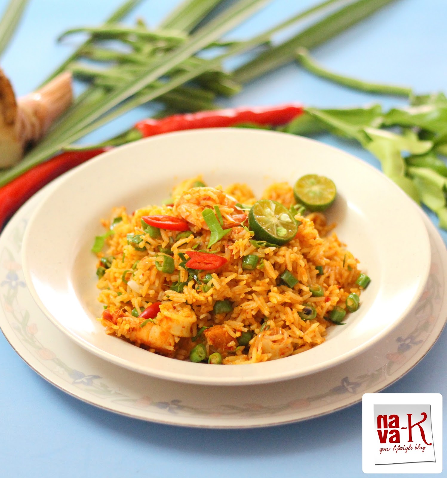 Nava K Nasi Goreng Tom Yam Tomyam Fried Rice