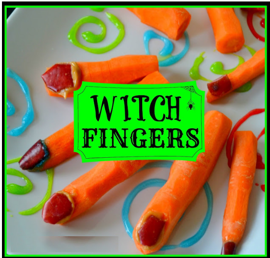 Healthy Halloween Snack: Witch Fingers | Food4ever