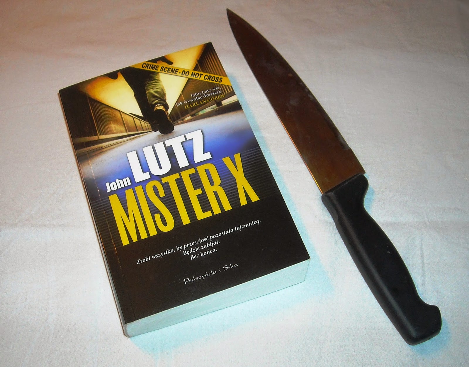 Geekwoman "Mister X", John Lutz recenzja