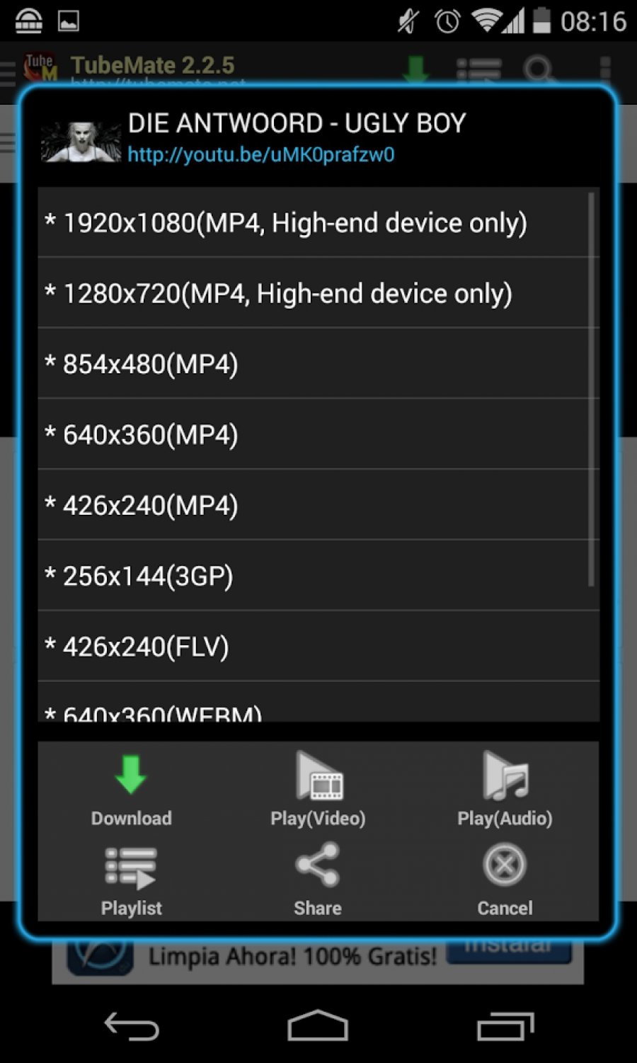 video downloader apk