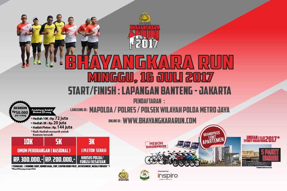 Bhayangkara Run • 2017 Bhayangkara Run • 2017