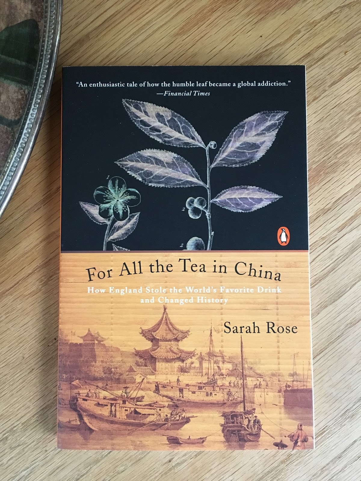 Giveaway Tea History Book For All the Tea in China / my tea diary