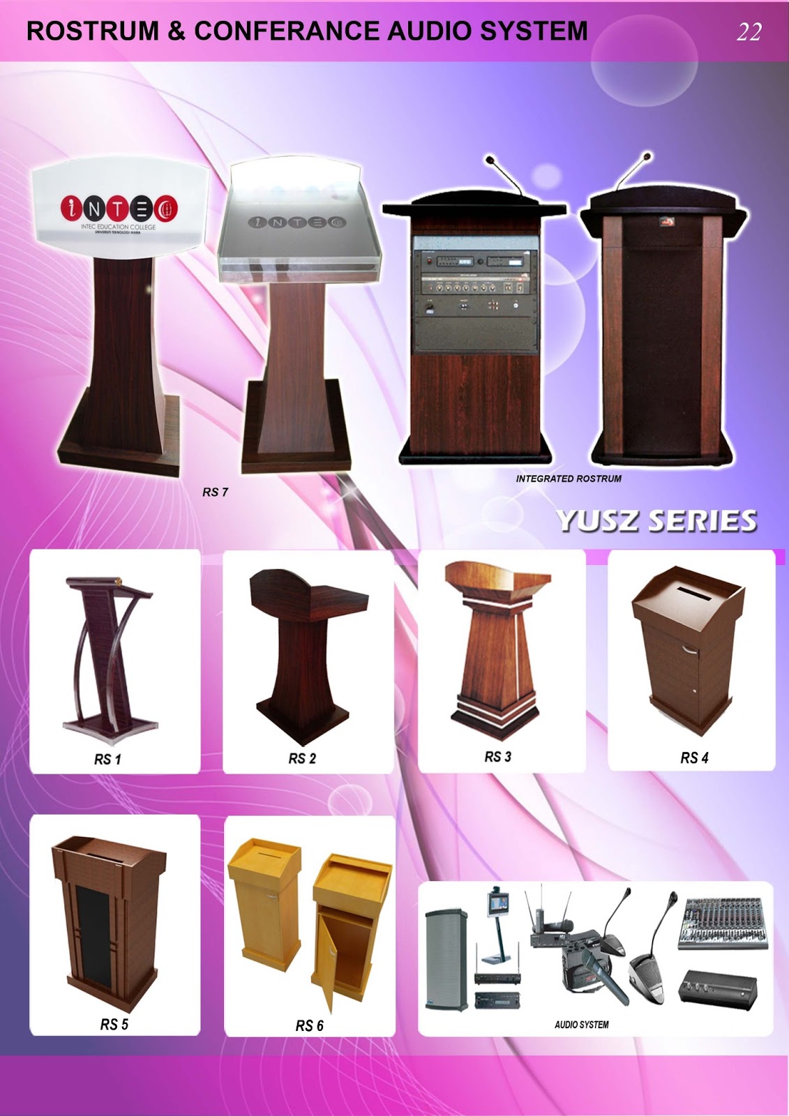 Purplestar Industries Sdn. Bhd.: Rostrum ,Conference Audio System