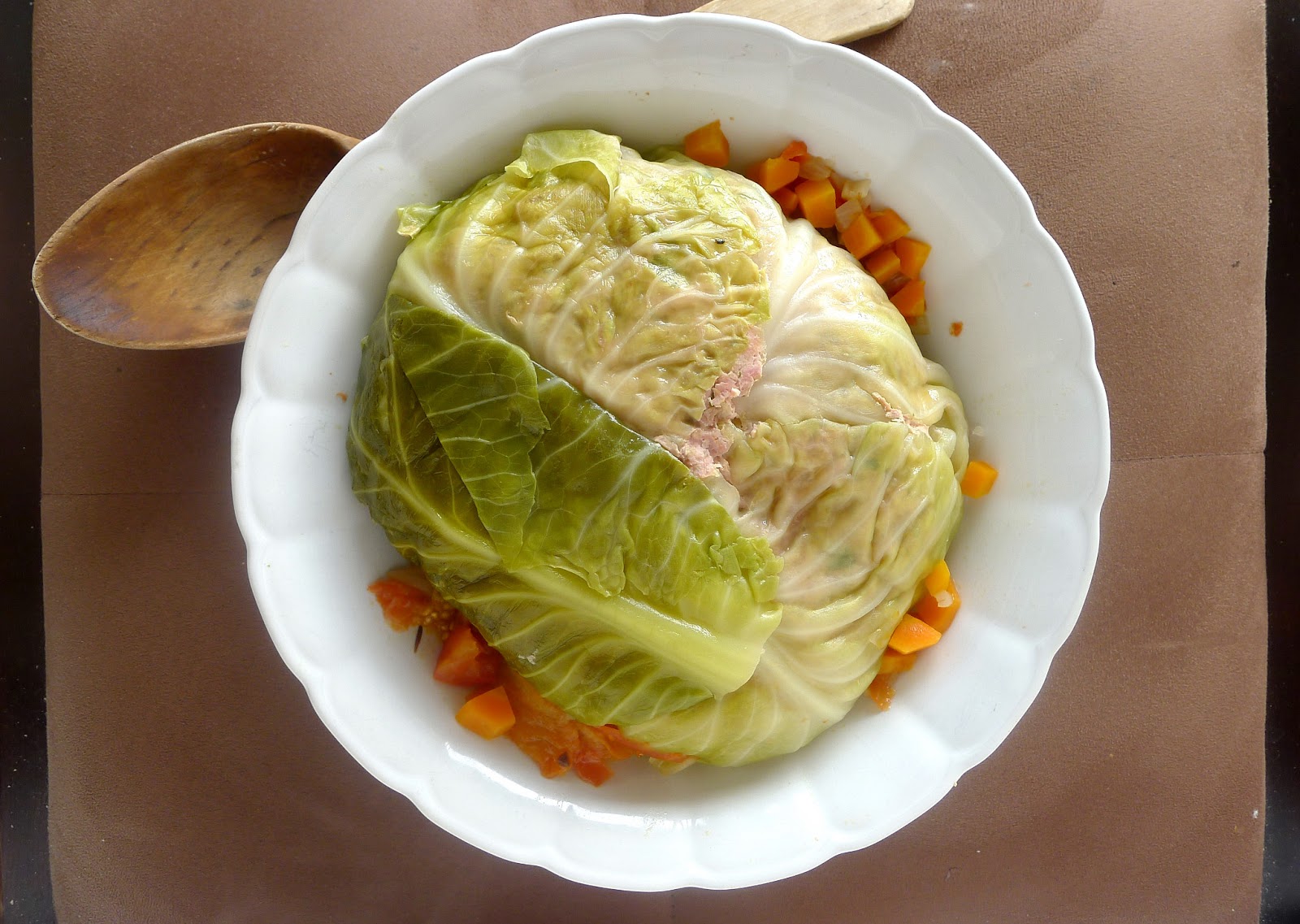 MY KITCHEN IN SPAIN CABBAGE CLOSES ON WINTER