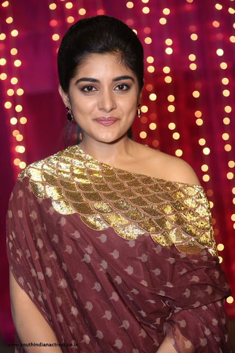 Niveda Thomas Stills At Zee Telugu Apsara Awards 2017