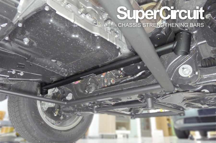 SUPERCIRCUIT CHASSIS STRENGTHENING BARS Toyota Fortuner 2.4/ 2.7