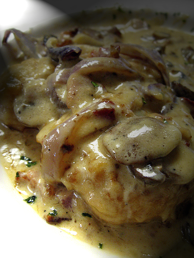 A simple Chicken forestiere