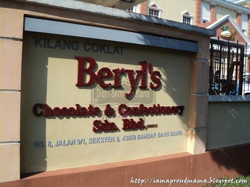 Lawatan Ke Kilang Coklat Beryl's (^_^) - Diari Seorang Mama (^_^)