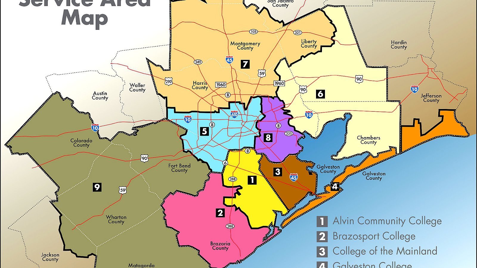 Lone Star North Harris Campus Map United States Map